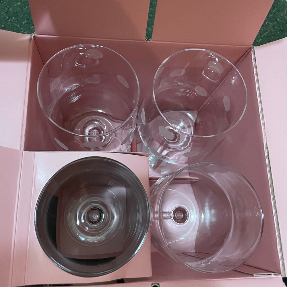 Kate Spade Wine Glasses - Picture 2 of 3